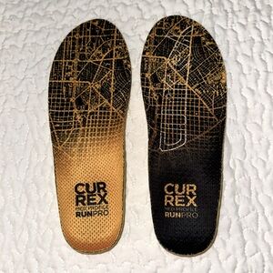 Currex Medium Profile ProRun Insoles for running shoes. Size XS